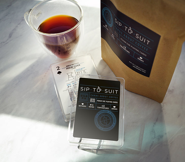 SIP-TO-SUIT Cards About Coffee - Waterproof Edition - Art of Caffeination